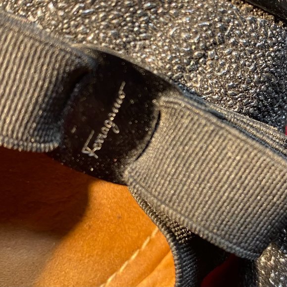 Salvatore Ferregamo Bow Ballerina Elastic Flat Shoes/Slip-On - Picture 11 of 12